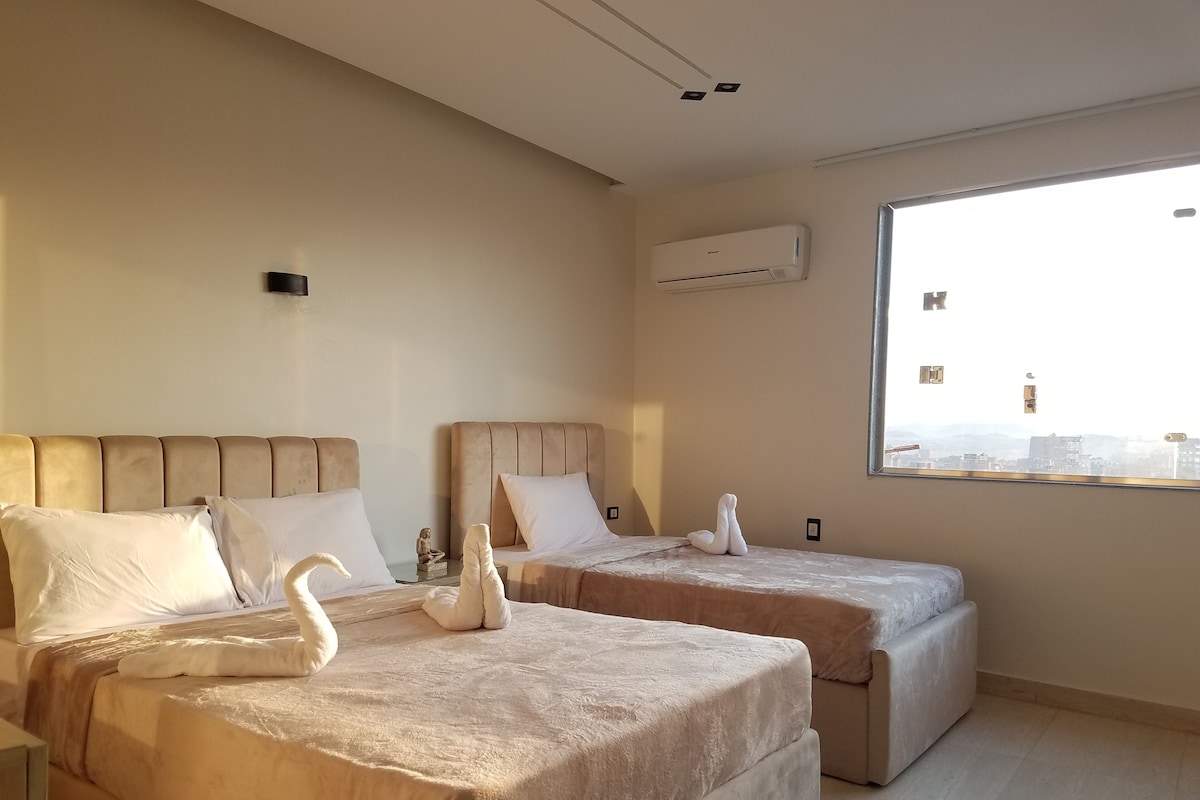 Double Room, Pyramids View | Premium bedding, blackout drapes, iron/ironing board (on request)