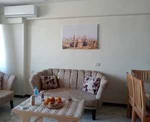 Panoramic Apartment, 2 Bedrooms | Living area