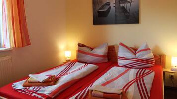 2 Schlafzimmer, Bettwäsche