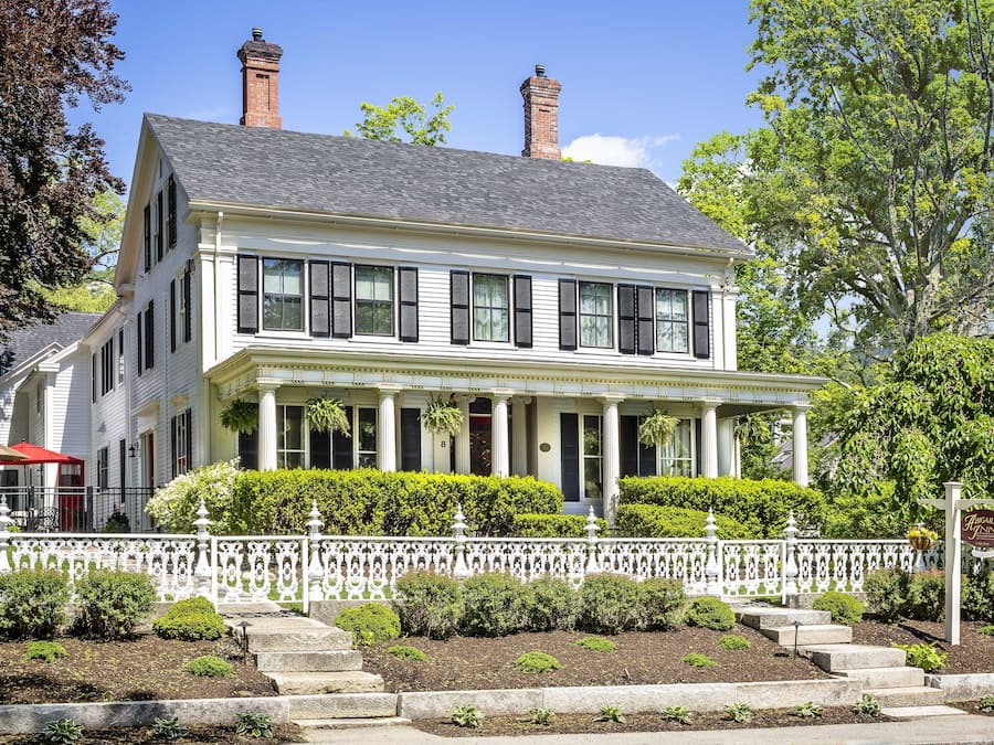 Façade de l’hébergement