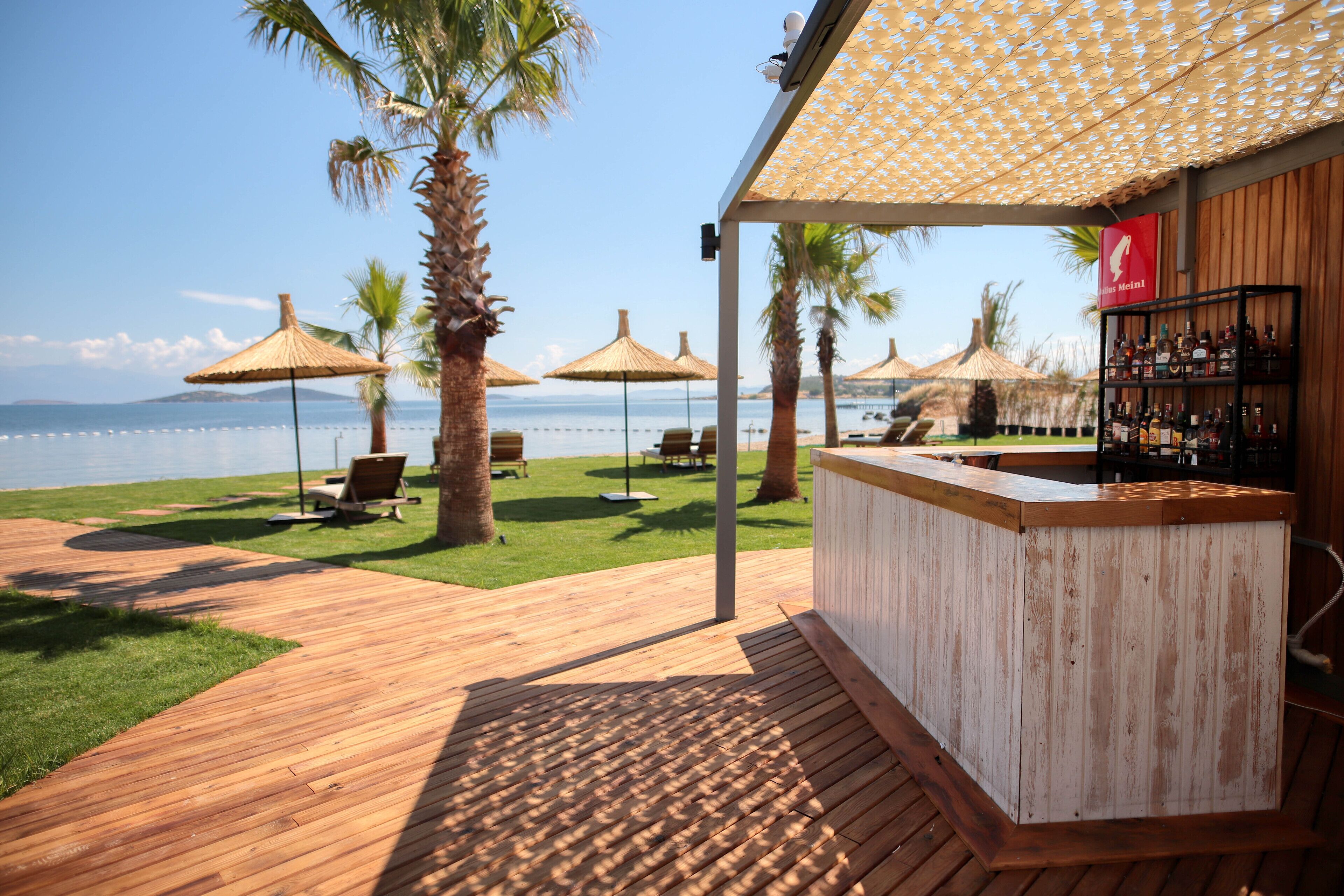 Bar sulla spiaggia