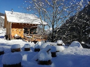 Property grounds - Treehouse "Laugen Lodge" with Swimming Pond, Sauna, 80 km to Olympics 2026 (St. Pankraz)