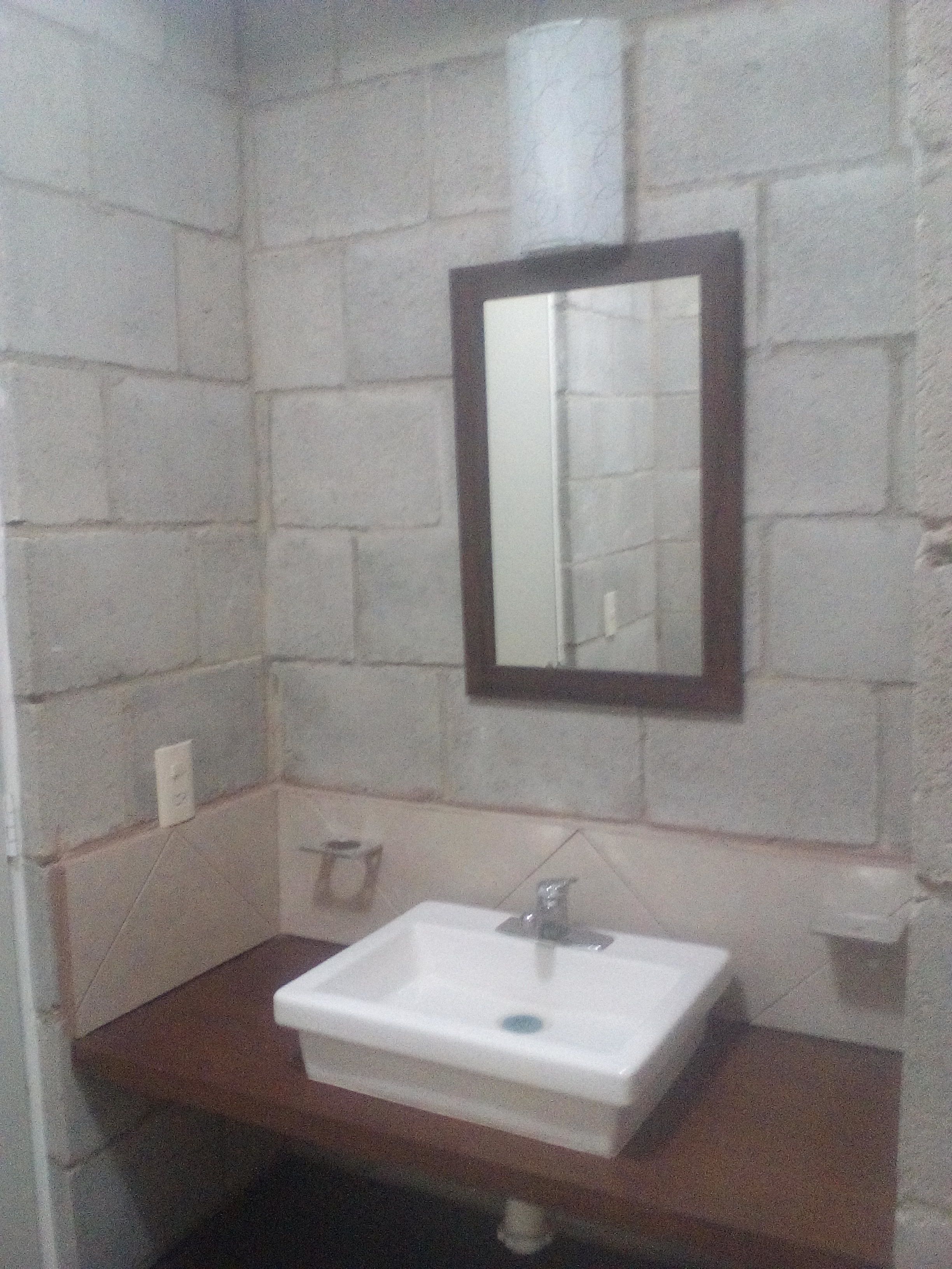 Departamento básico | Lavabo en el baño