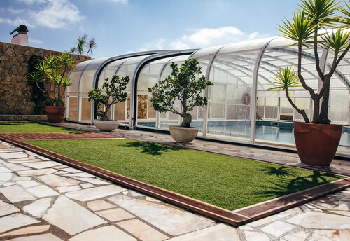 Dii Beach House avec piscine privée à côté de la plage de Santa Cruz