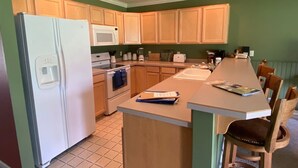 House (RB636) | Private kitchen | Coffee/tea maker, fridge, microwave, oven - Rb636 Glacier View Getaway (West Glacier)