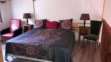 2 chambres, draps fournis