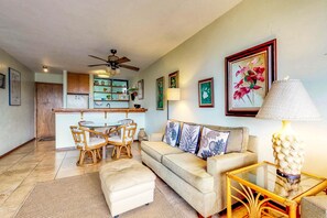 House, Multiple Beds (Two-Bedroom Apartment) | Living room - Two-bedroom Apartment (Hilo)