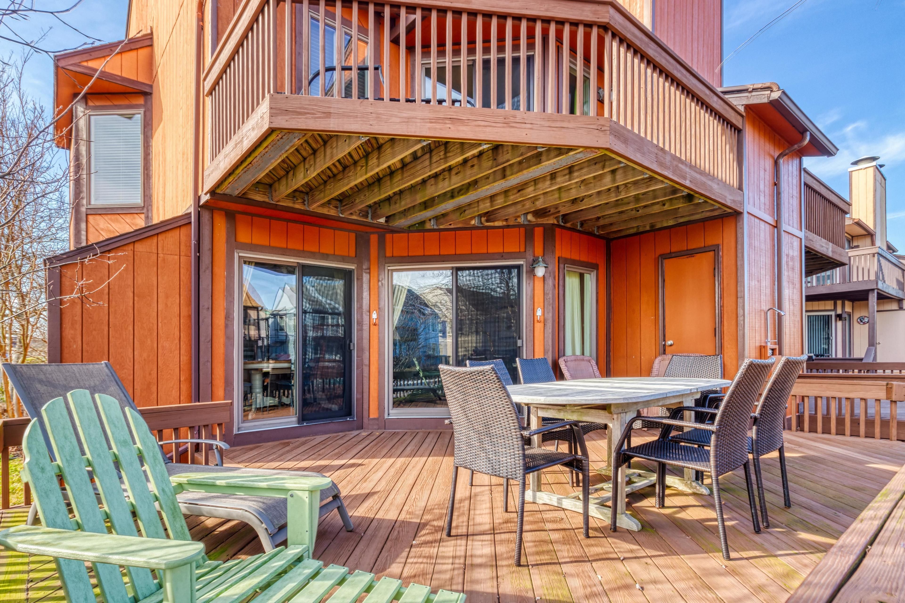 House, Multiple Beds (Duplex Apartment) | Terrace/patio