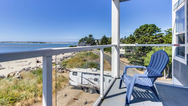 Ferienhaus, Mehrere Betten (Two-Bedroom Apartment) | Balkon