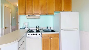 하우스, 퀸사이즈침대 1개 및 소파베드 (One-Bedroom Apartment) | 전용 주방