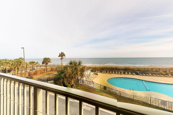 Balcony view - One-bedroom Apartment (Conway)