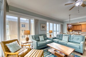 Ferienhaus, Mehrere Betten (Four Bedroom) | Wohnzimmer
