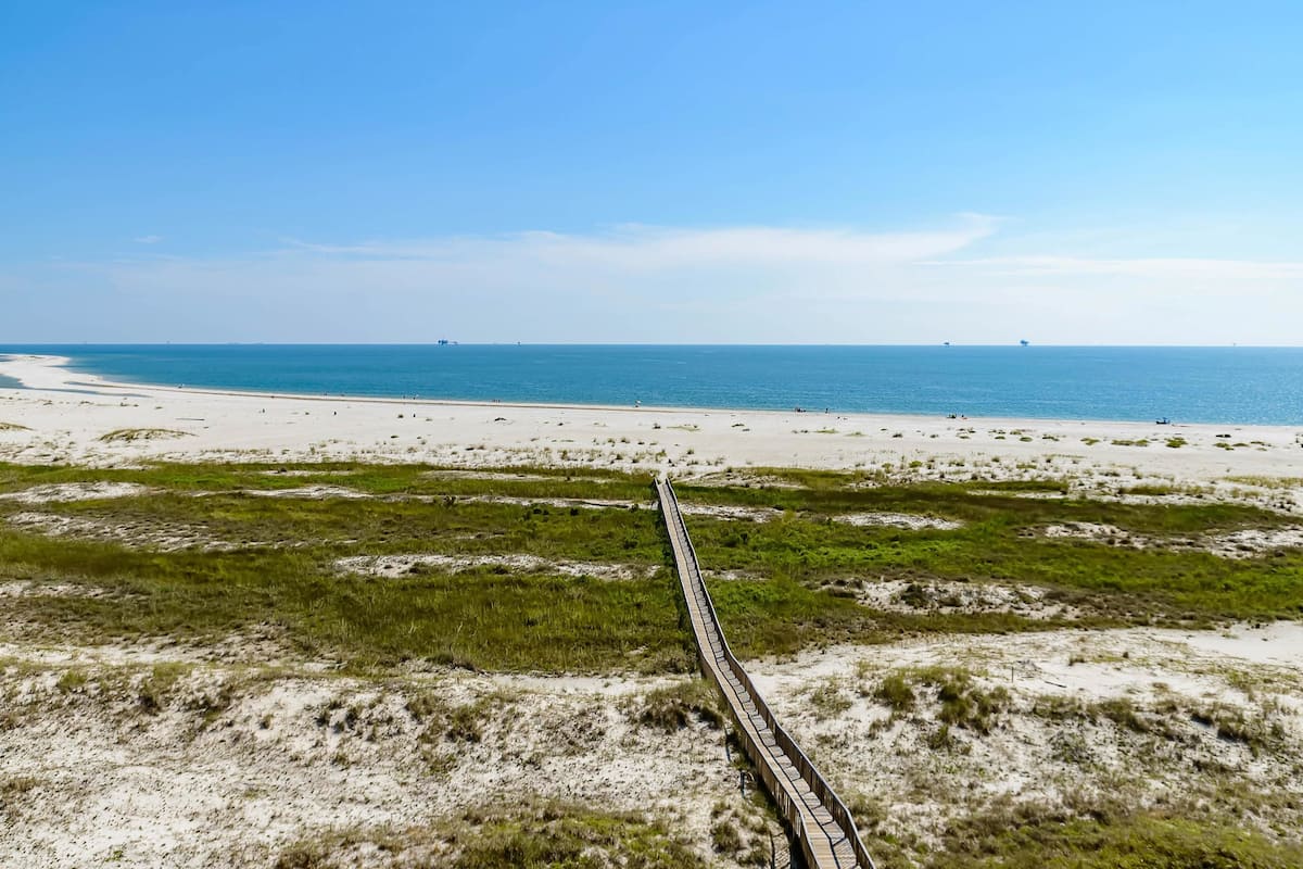 Strand-/Meerblick