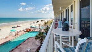 House, 1 Queen Bed with Sofa bed (Studio with Balcony) | Balcony - Two-bedroom House (Daytona Beach)
