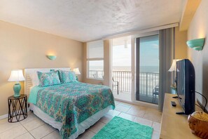 บ้านพัก, เตียงควีนไซส์ 1 เตียง (Apartment with Balcony)