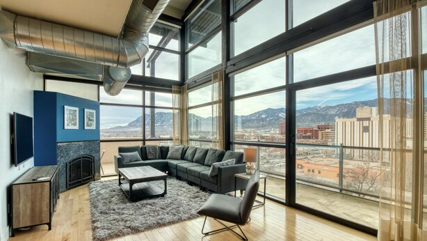 House, Multiple Beds (Two-Bedroom Apartment) | Living area - Two-bedroom Apartment (Colorado Springs)