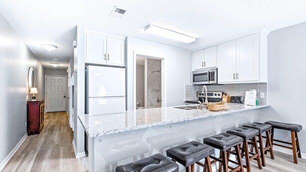 House, 1 King Bed with Sofa bed (Two-Bedroom House) | Private kitchen - Two-bedroom House (Miramar Beach)