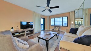 House, Multiple Beds (Two-Bedroom Apartment) | Living area - Two-bedroom Apartment (Ormond Beach)