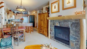 House, 1 Queen Bed with Sofa bed (One-Bedroom Apartment) | Fireplace - One-bedroom Apartment (Frisco)