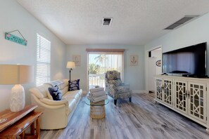 獨棟房屋, 多張床 (Two-Bedroom House) | 起居區