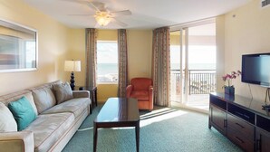 House, Multiple Beds (Three-Bedroom Apartment) | Living area - Three-bedroom Apartment (North Myrtle Beach)
