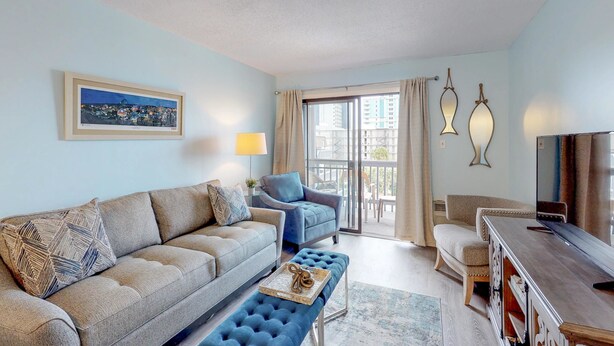 House, Multiple Beds (Two-Bedroom Apartment) | Living area - Two-bedroom Apartment (Myrtle Beach)