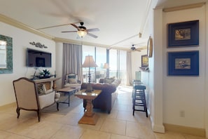 Ferienhaus, Mehrere Betten (Two-Bedroom Apartment) | Wohnbereich