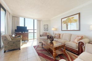Ferienhaus, Mehrere Betten (Two-Bedroom Apartment) | Wohnbereich