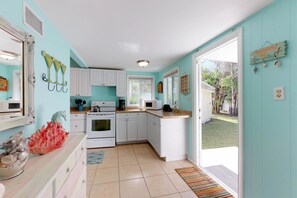 House, Multiple Beds (Two-Bedroom Cottage) | Private kitchen - One-bedroom Apartment (Bradenton Beach)