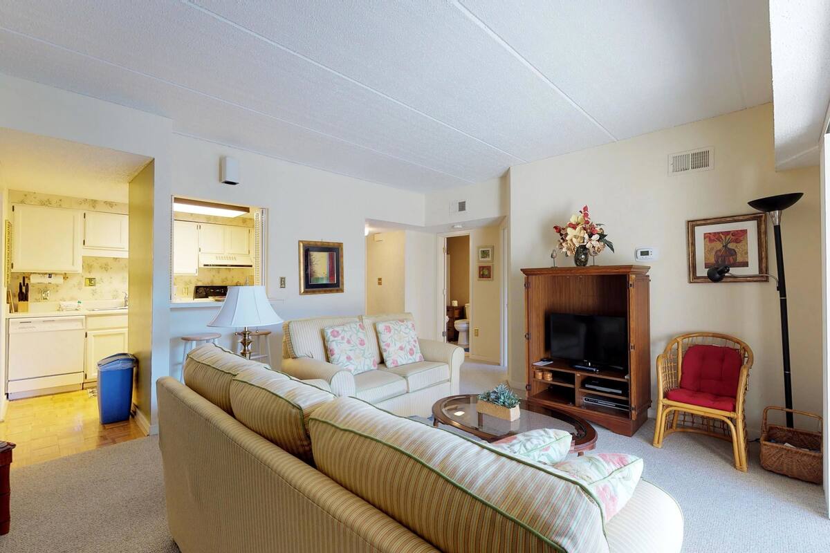 Huis, 1 kingsize bed met slaapbank (One-Bedroom Apartment)