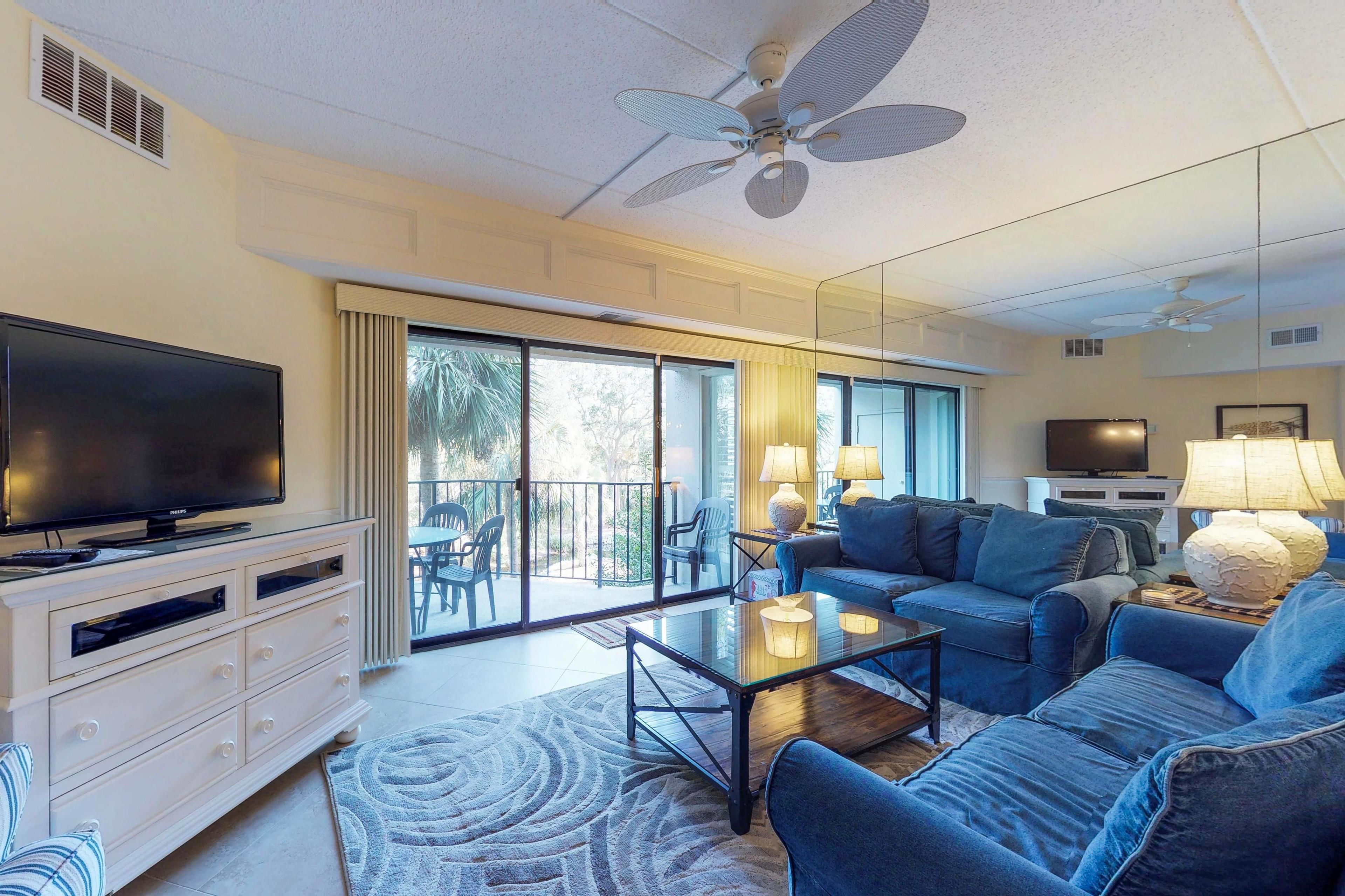 獨棟房屋, 多張床 (Two-Bedroom House) | 起居區