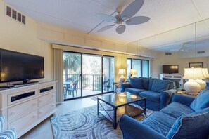 House, Multiple Beds (Two-Bedroom House) | Living area