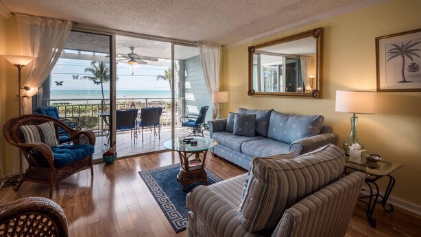 Ferienhaus, 2 Queen-Betten (Two-Bedroom Apartment) | Wohnbereich