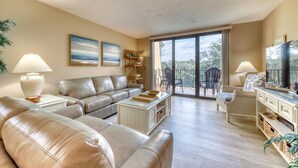 House, Multiple Beds (Two-Bedroom Apartment) | Living room - Two-bedroom Apartment (Hilton Head Island)