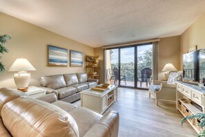 Casa, varias camas (Two-Bedroom Apartment) | Sala de estar