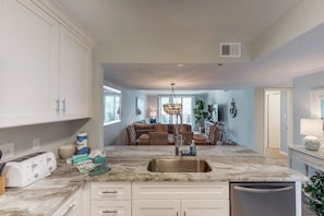 House, Multiple Beds (Two-Bedroom Apartment) | Private kitchen