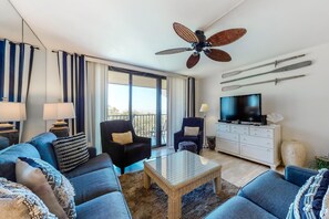 House, Multiple Beds (Two-Bedroom Apartment) | Living room - Two-bedroom Apartment (Hilton Head Island)