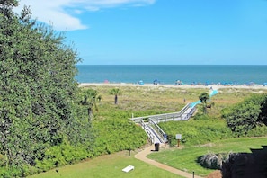 Vista spiaggia/mare