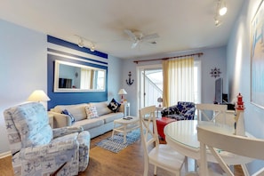 Hus - flera sängar (One-Bedroom House) | Vardagsrum