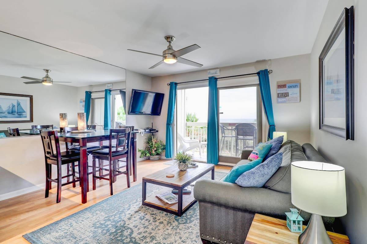 Maison, 1 grand lit et 1 canapé-lit (One-Bedroom Apartment) | Salle de séjour