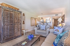 Huis, 2 queensize bedden (Two-Bedroom Apartment) | Woonruimte