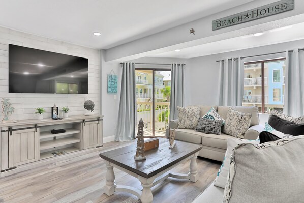 Maison, Plusieurs lits (Two-Bedroom Apartment) | Salle de séjour