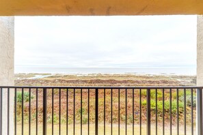 Blick vom Balkon