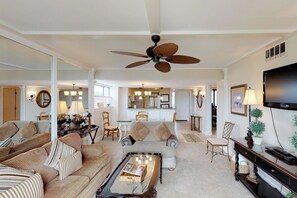 House, Multiple Beds (Two-Bedroom Apartment) | Living area