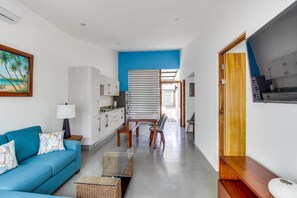 Huis, meerdere bedden (Apartment with Garden View) | Woonruimte