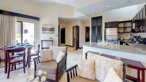 Living room - Apartment With Pool View (Sardinal)