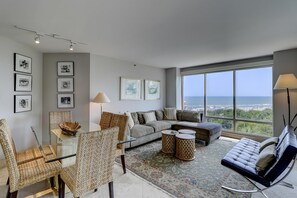 House, Multiple Beds (Two-Bedroom Apartment) | Living room - Two-bedroom Apartment (Hilton Head Island)