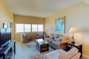 Maison, Plusieurs lits (Two-Bedroom Apartment) | Aire de séjour