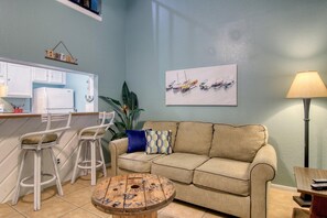 Maison, 1 grand lit et 1 canapé-lit (Standard Studio) | Salle de séjour