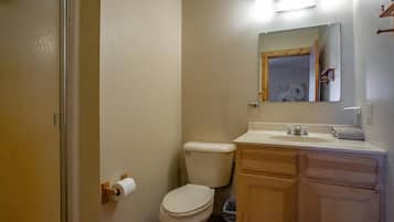 Towels, soap, toilet paper